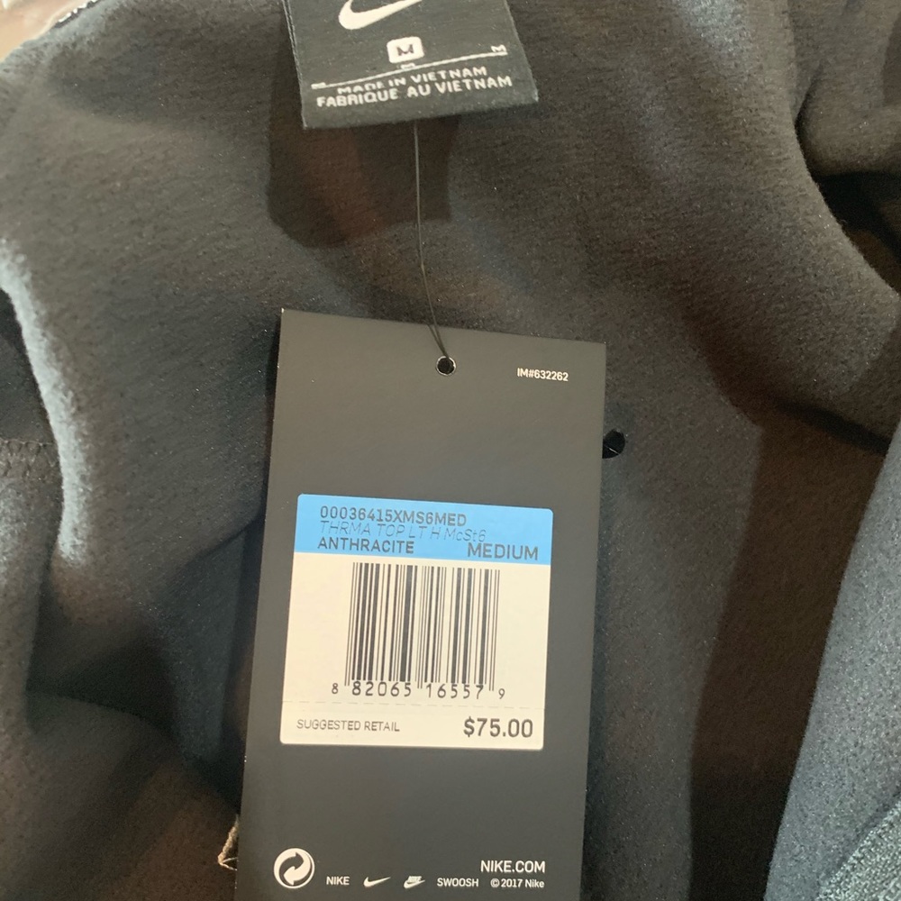 long sleeve therma zip up